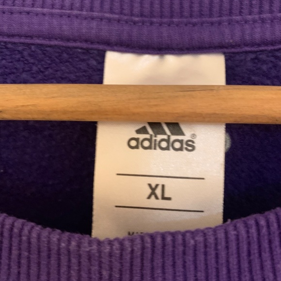 Purple Adidas jumper XL - Picture 2 of 3